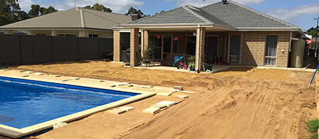 earthworks and clearning